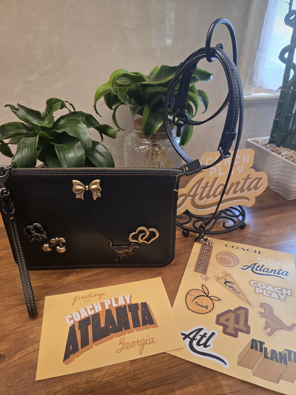 👑 NWT Coach 1941 Pouch – Coach Play Atlanta Exclusive Bundle